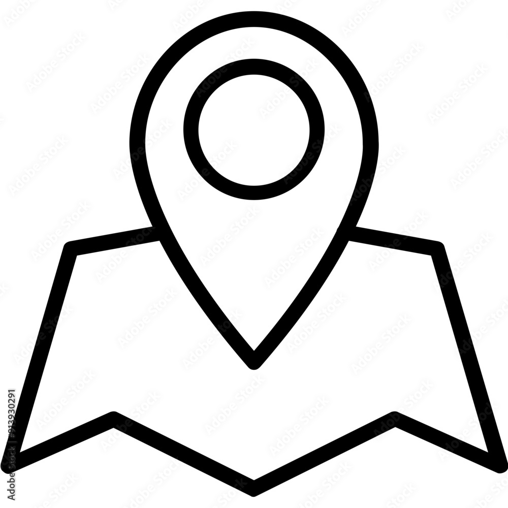 Graph Presentation vector icon in outline style Graph Presentation vector icon in outline style