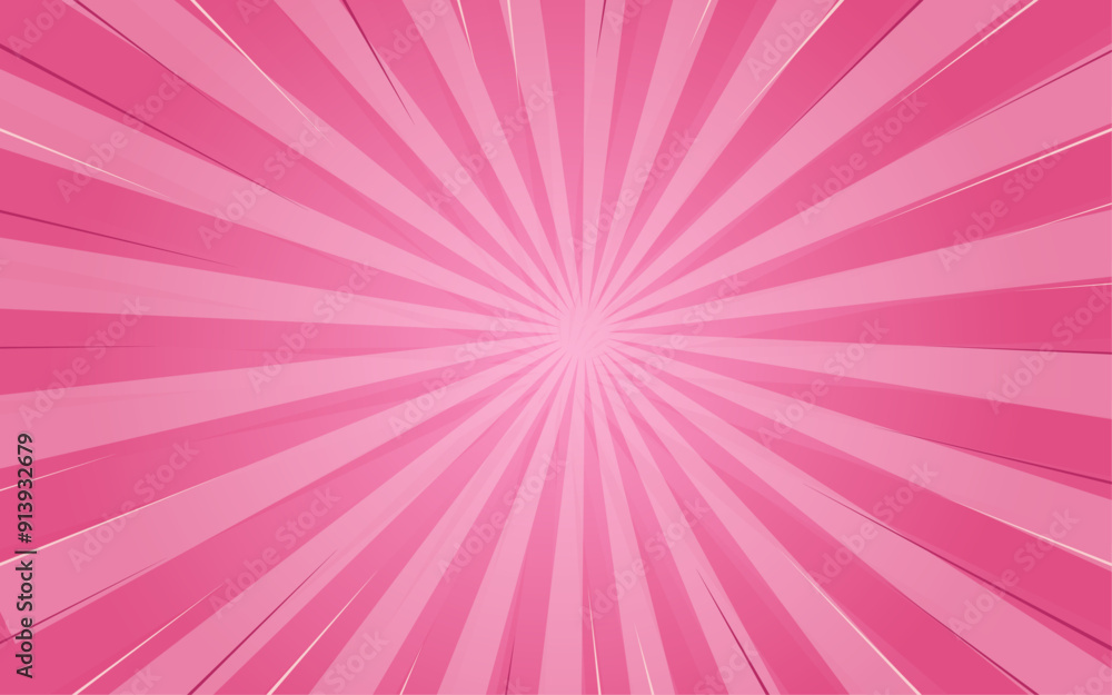 Obraz premium Pink and withe comics background vector illustration