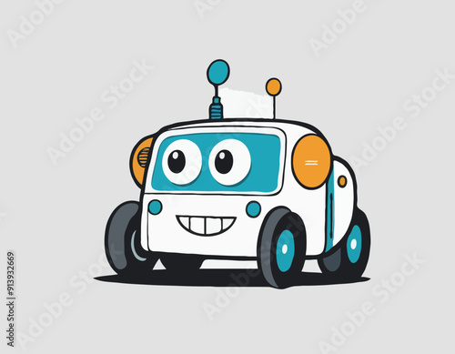 ute smiling robot 
