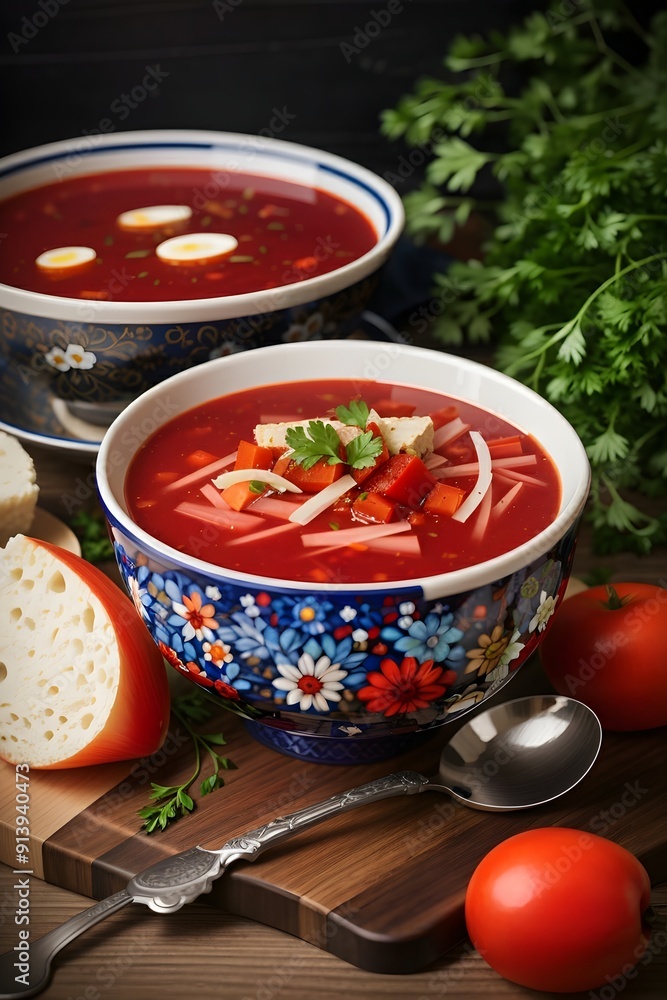 Comforting Beetroot Borscht Comforting Beetroot Borscht