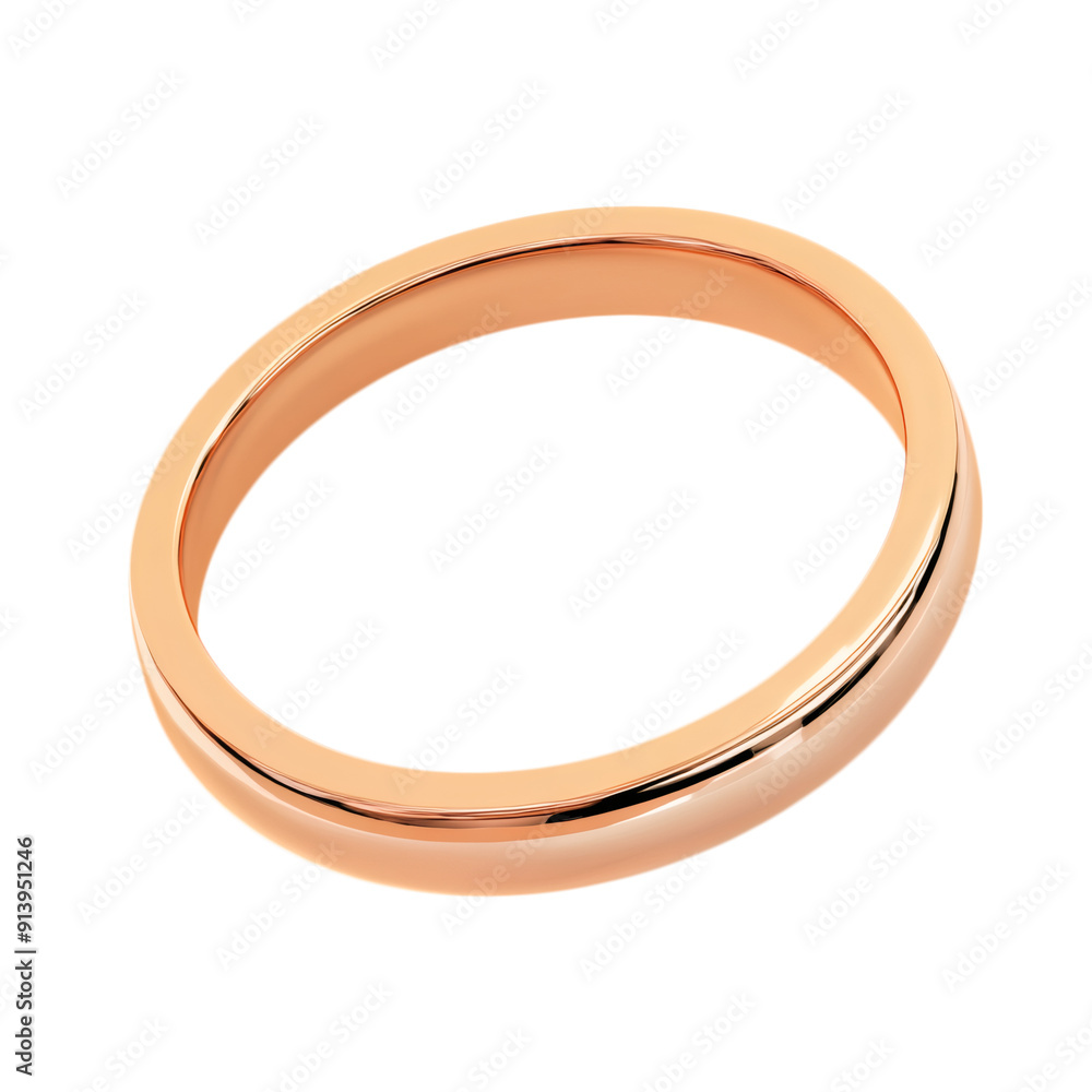 Polished golden ring isolated on white background. Polished golden ring isolated on white background.