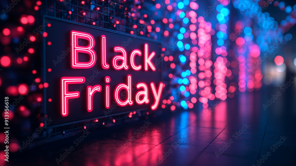 Obraz premium Black Friday Banner
