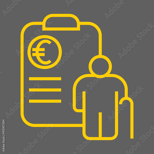 Retirement Fund icon Design