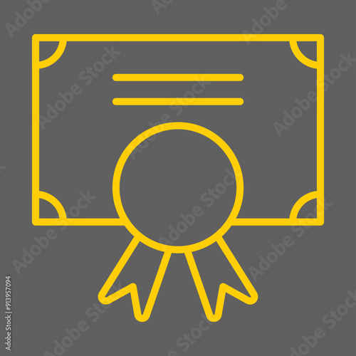 Share Certificate icon Design