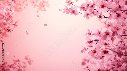 Cherry tree in blossom