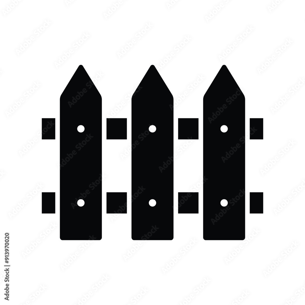 wood fence icon vector design template simple and clean wood fence icon vector design template simple and clean