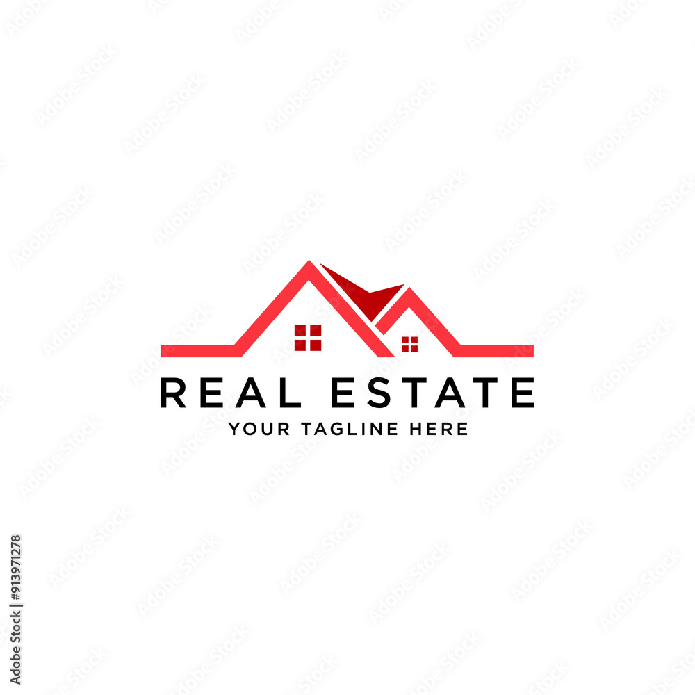 Illustration graphic vector of house building logo design
