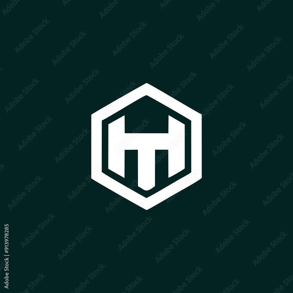 Letter H T logo icon design template elements Letter H T logo icon design template elements
