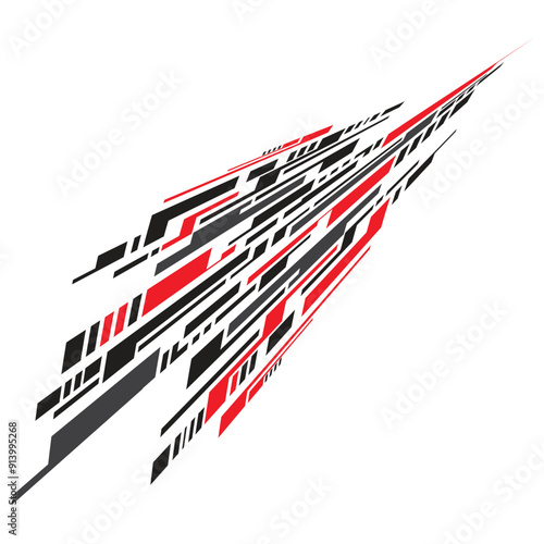 Sports stripes, car stickers Racing decals