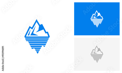 Iceberg logo design
