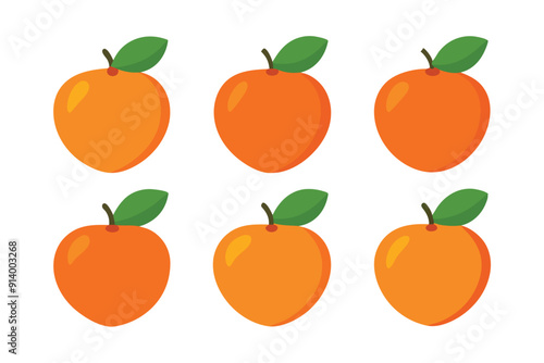 Peach Color Art Illustration Unique Artistic Fresh Colorful Bold Style