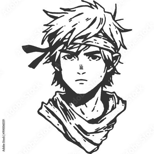 Lament and Redemption Vintage Illustration Vector