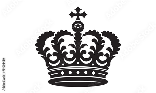 Medieval royal crown queen monarch king lord silhouette icons stock illustration
Crown - Headwear, Vector, Coronation, Logo, Queen Royal Person