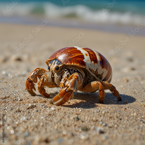 crab on the beach