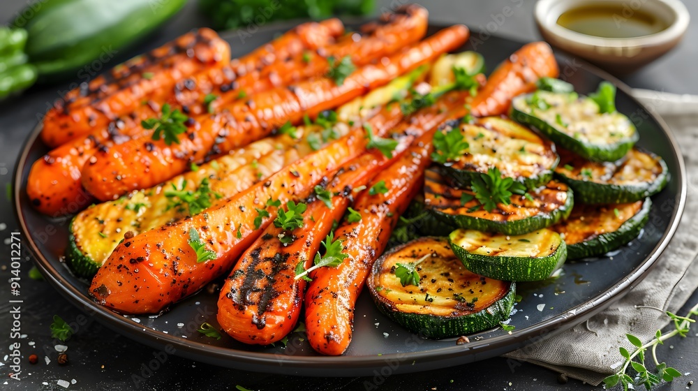 Culinary Creation: Roasted Zucchini and Carrots for a Flavorful and Nutrient-Rich Dish Culinary Creation: Roasted Zucchini and Carrots for a Flavorful and Nutrient-Rich Dish