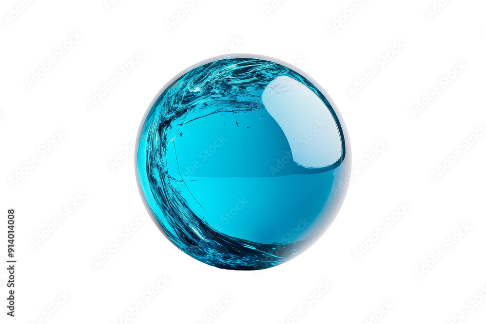 Blue Liquid Sphere Blue Liquid Sphere