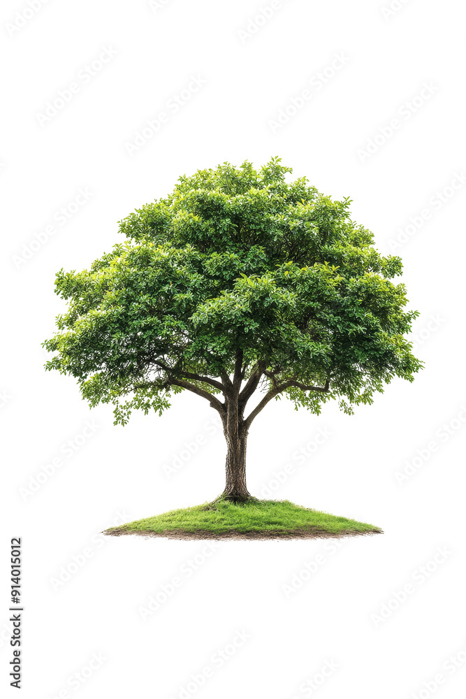 Green tree Isolated Green tree Isolated