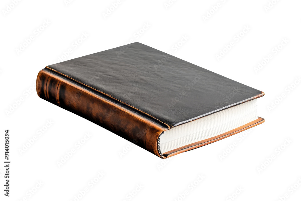 Obraz premium Closed Vintage Leather Bound Book