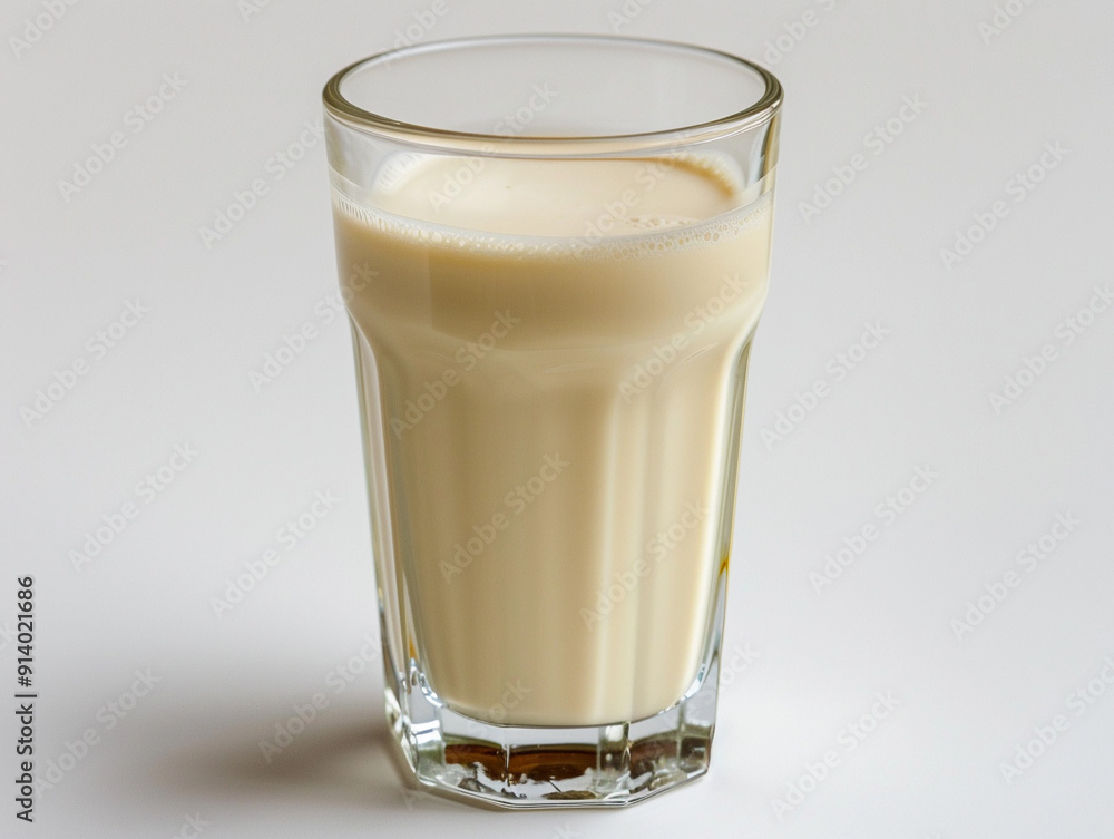 Creamy Beverage Served in Clear Glass on White Surface During Daytime Creamy Beverage Served in Clear Glass on White Surface During Daytime
