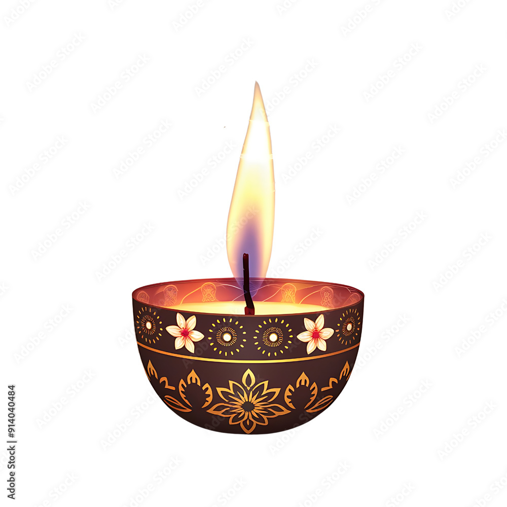 happy diwali indian festival decorative diya illustration on png background happy diwali indian festival decorative diya illustration on png background