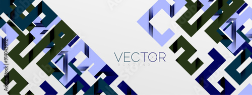 Color bend lines with shadow texture effect. Vector Illustration For Wallpaper, Banner, Background, Card, Book Illustration, landing page