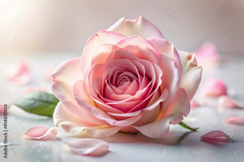 Delicate, fresh pink rose flower petals scattered and overlapping, softly lit, with subtle texture and gentle curves, isolated on a transparent background. Delicate, fresh pink rose flower petals scattered and overlapping, softly lit, with subtle texture and gentle curves, isolated on a transparent background.