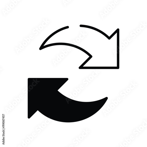 Sync vector icon