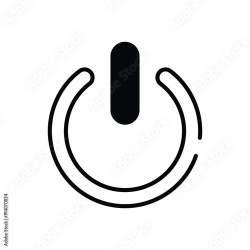 Power On vector icon