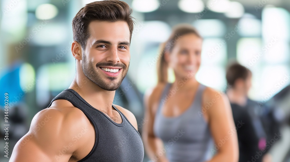 Fototapeta premium Fitness and active lifestyles.
