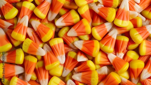 Corn candy yellow sweet gummy for kids in family time