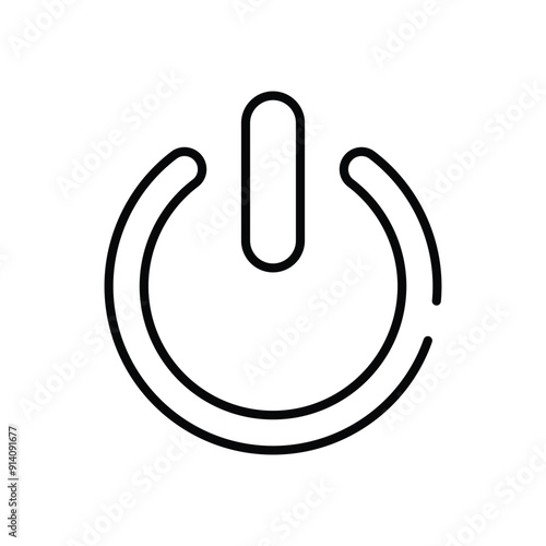 Power On vector icon