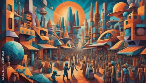 city of the future generative ai