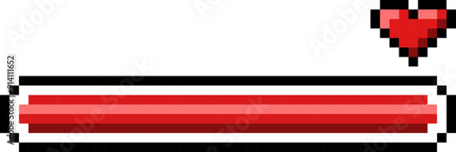 Free Download Pixel art 8-bit loading bar concept. Loading or Installing process.  - GFXLoad