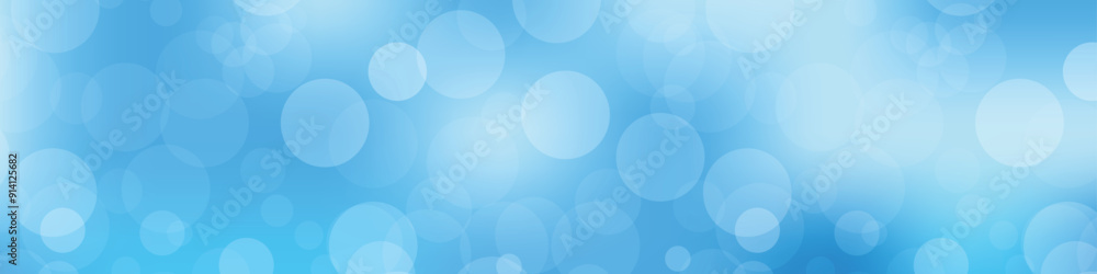 Abstract circle bokeh background. Smooth soft blue blur effect background. Blue light color gradient. Vector illustration Abstract circle bokeh background. Smooth soft blue blur effect background. Blue light color gradient. Vector illustration