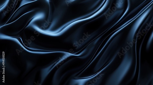 Mysterious 3D black background with dark gradients and soft glows, creating an enigmatic and atmospheric effect.