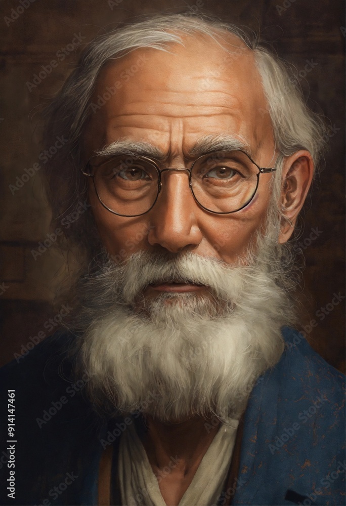 portrait of a senior person portrait of a senior person