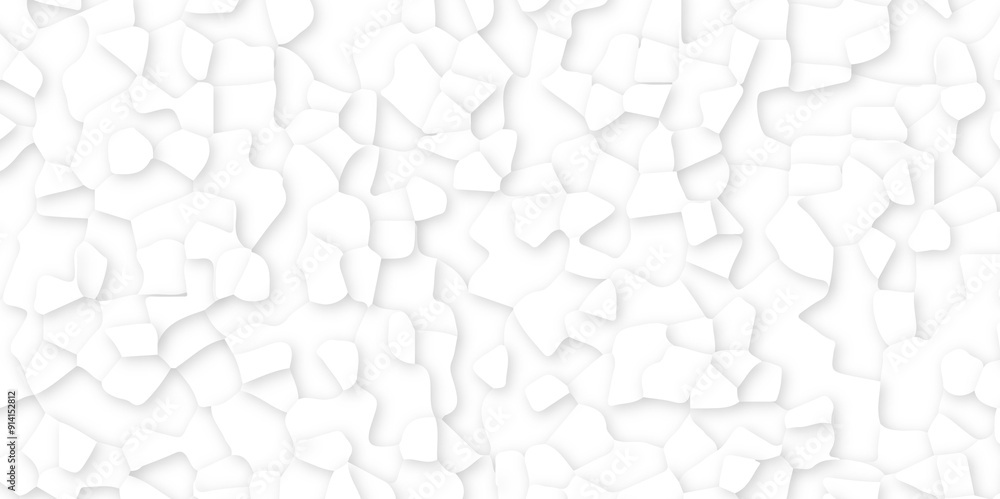 White stained broken glass background design .white stained glass window art background .abstract seamless pattern with 3d shapes vector backdrop . White stained broken glass background design .white stained glass window art background .abstract seamless pattern with 3d shapes vector backdrop .