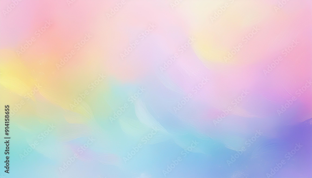 Obraz premium Rainbow cotton abstract background.