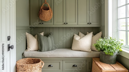 Green and Natural: A Cozy Nook