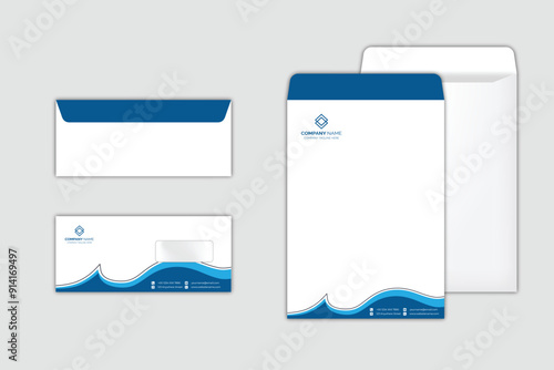 Corporate Envelope Design Template set