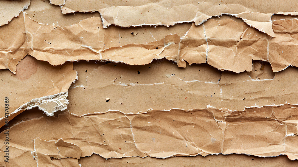 Weathered Cardboard with a Ripped Edge and Transparent Background, Perfect for Craft Projects and Rustic Designs Weathered Cardboard with a Ripped Edge and Transparent Background, Perfect for Craft Projects and Rustic Designs