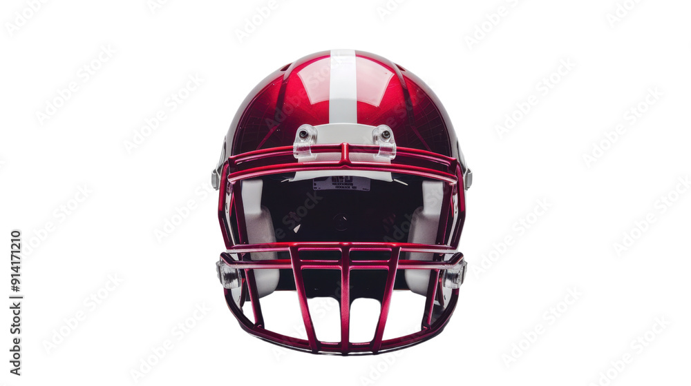 American football helmet on transparent background American football helmet on transparent background