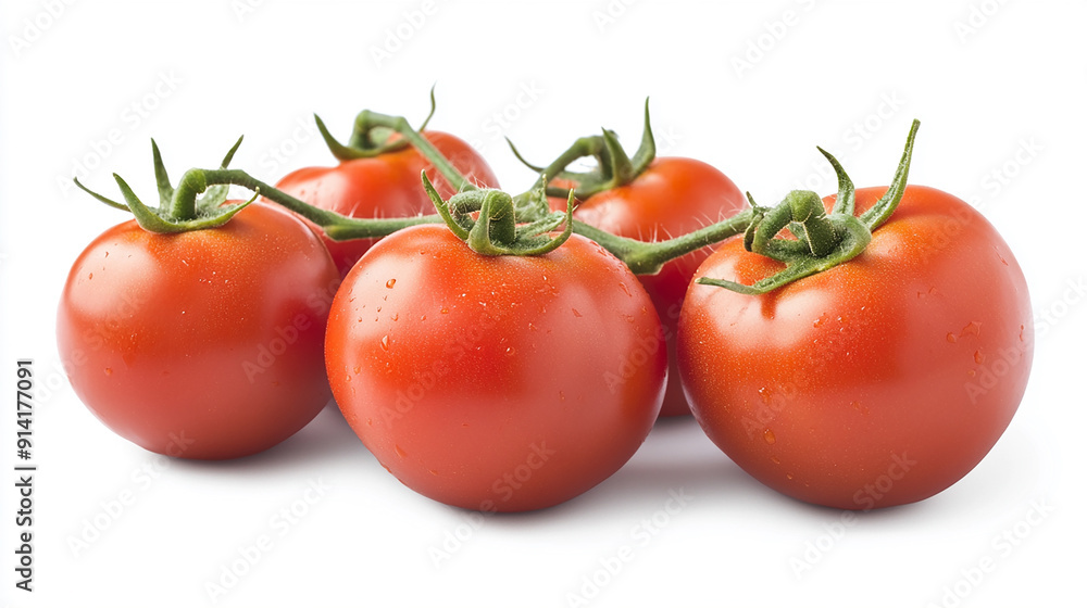 fresh red tomatoes isolated on white background fresh red tomatoes isolated on white background