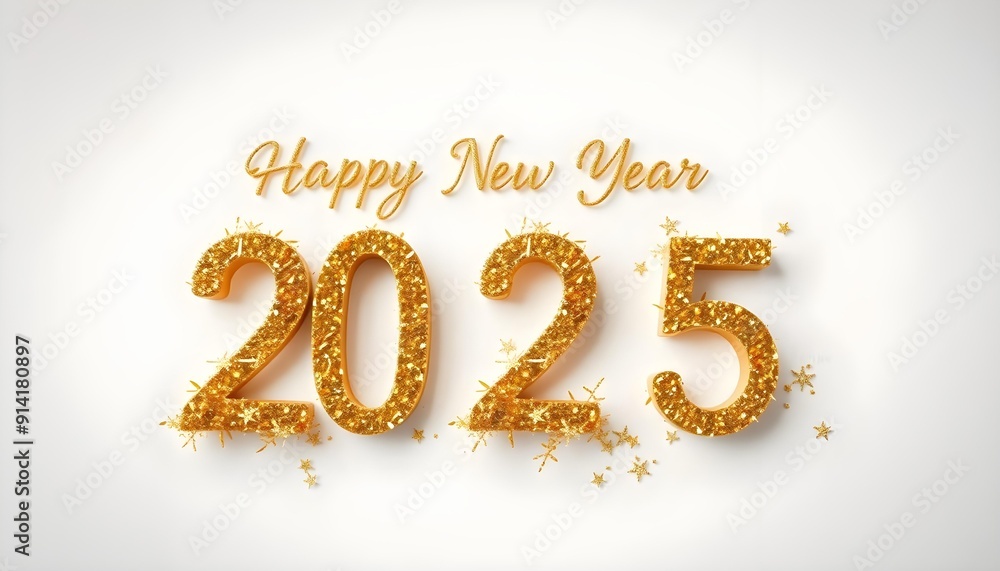 text happy new year 2025 text happy new year 2025