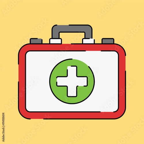 First Aid Kit Illustration