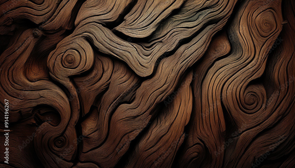 Fototapeta premium Tekstura stare drewno, tapeta dekoracja generative ai