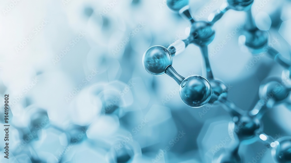 A backdrop of advanced technology enhancing the study of biology and chemistry, A backdrop of advanced technology enhancing the study of biology and chemistry,