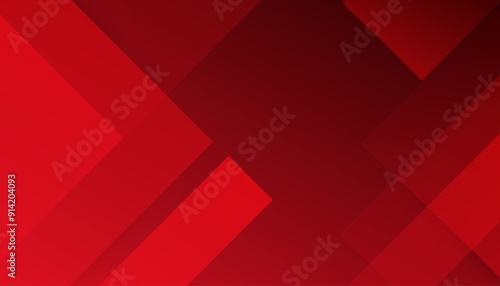Red modern geometric abstract background design. Vector illustration