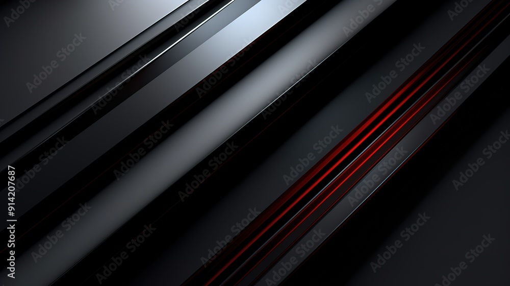 Abstract background with black and red diagonal lines. Abstract background with black and red diagonal lines.