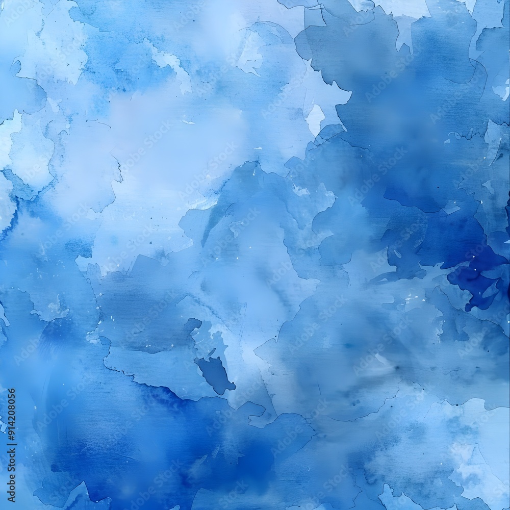 Soft Watercolor Backdrop in Soothing Shades of Blue for Creative Mockups and Designs Soft Watercolor Backdrop in Soothing Shades of Blue for Creative Mockups and Designs